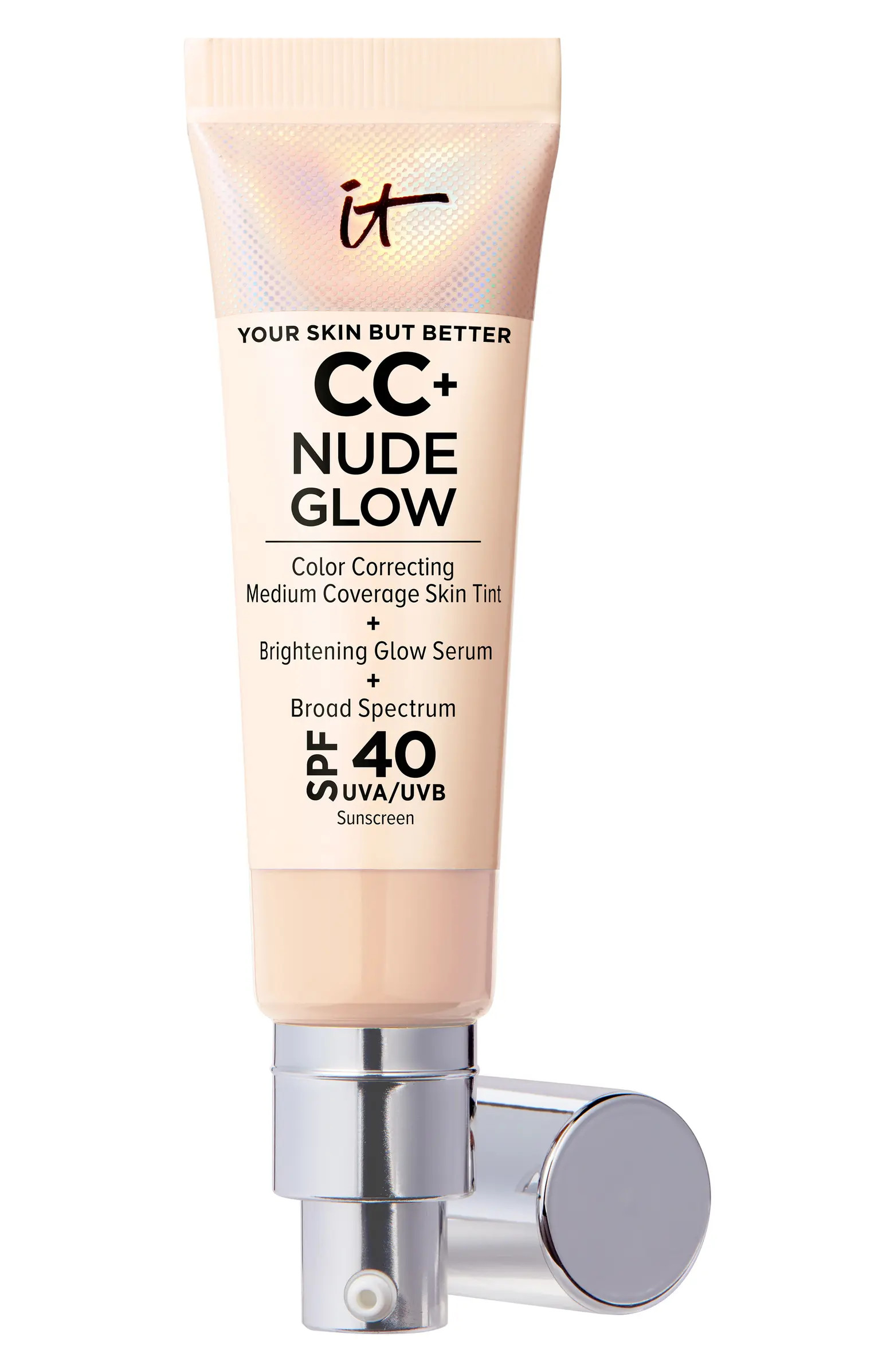 IT Cosmetics CC+ Nude Glow Lightweight Foundation + Glow Serum SPF 40 | Nordstrom | Nordstrom