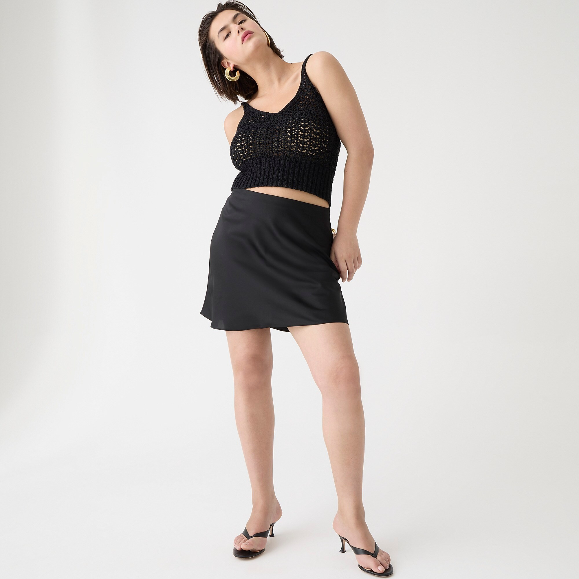 Gwen mini slip skirt | J. Crew US