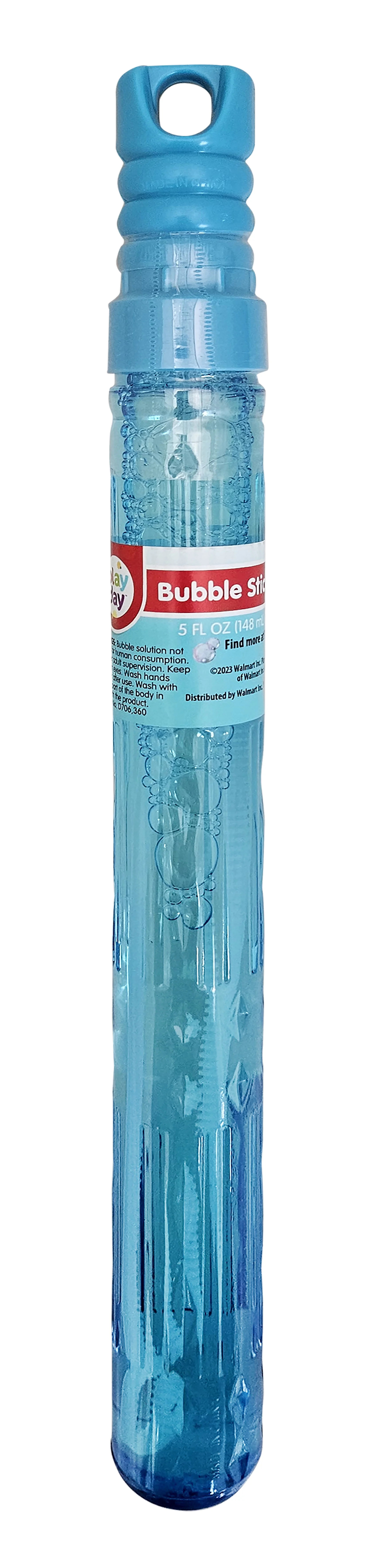 Play Day Bubble Stick, Blue, 5 fl oz, for Child Age 3+ | Walmart (US)