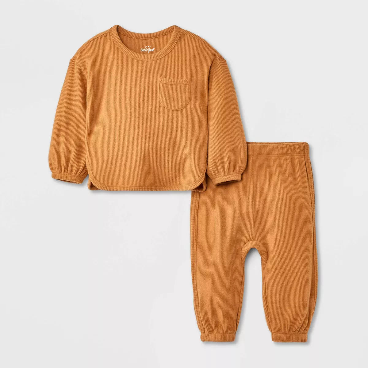 Baby Boys' 2pc Cozy Thermal Sweatshirt & Jogger Pants Set - Cat & Jack™ | Target