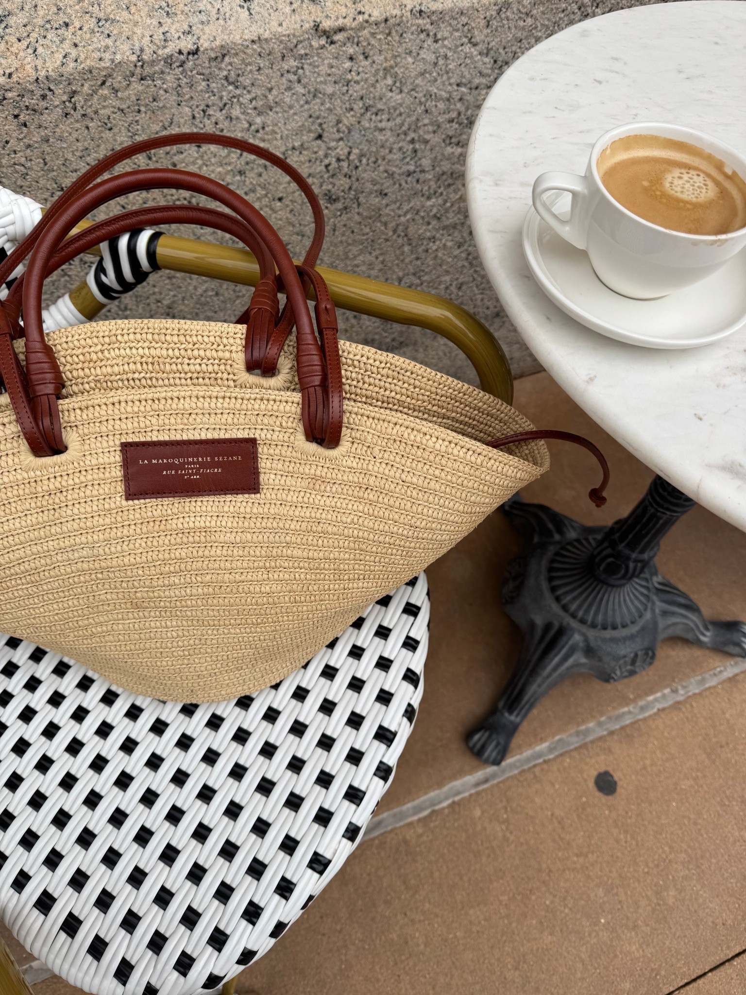 The Justine straw basket bag from Sezane 🤍

#LTKItBag