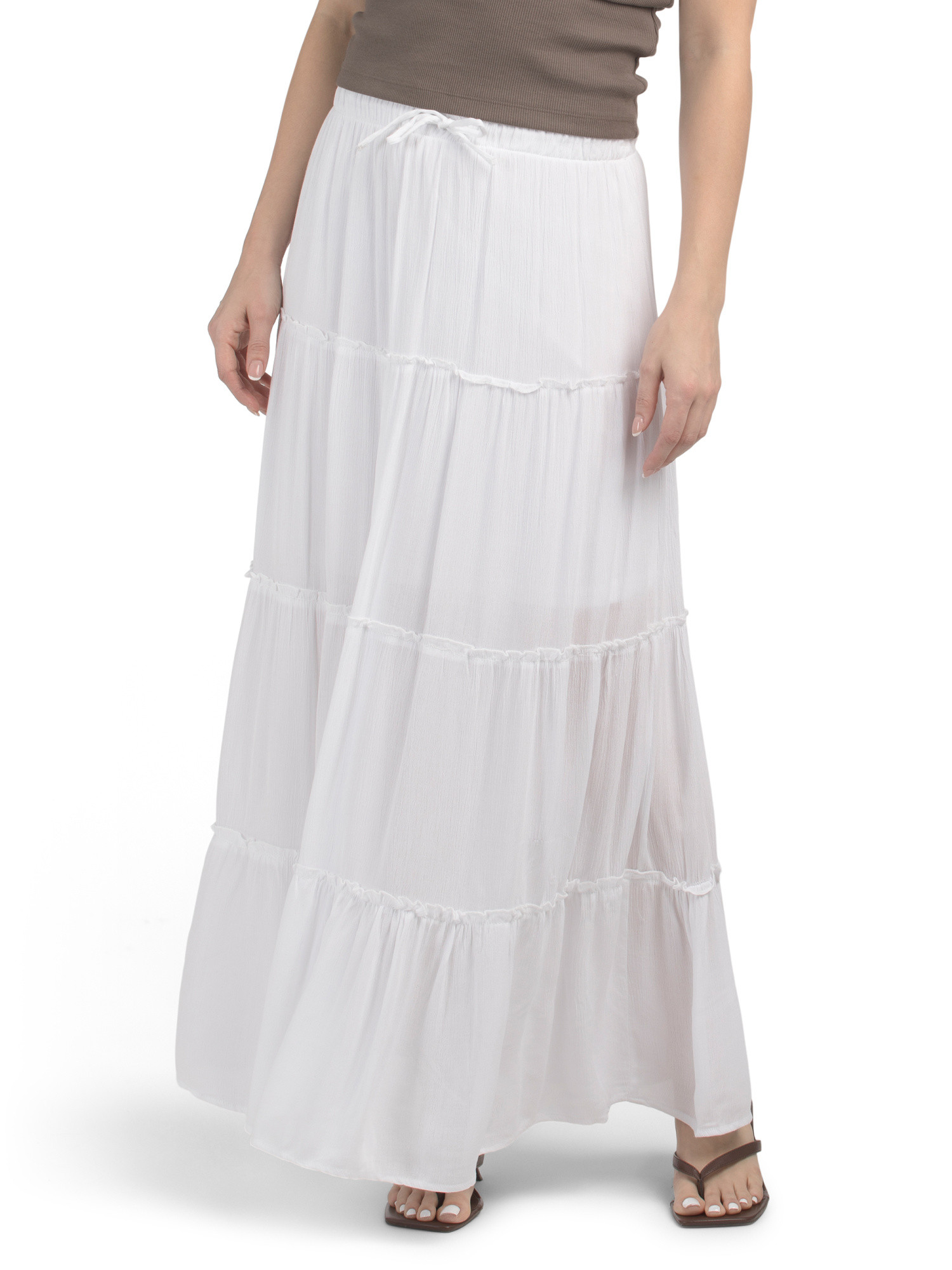 Tiered Maxi Skirt | Shorts & Skirts | Marshalls | Marshalls