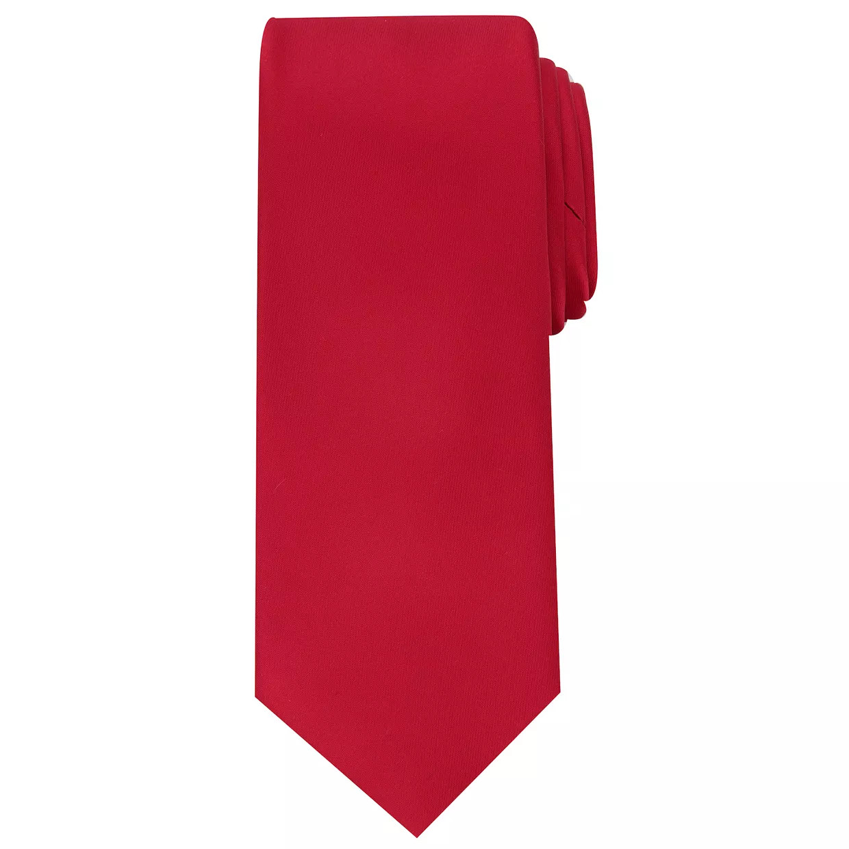 Men's Bespoke Solid Sateen Slim Tie | Kohl's