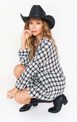 Betsy Cowboy Hat ~ Black | Show Me Your Mumu