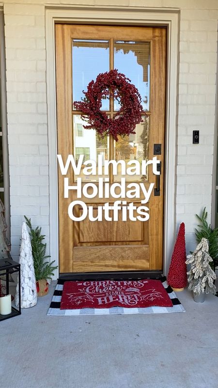Walmart holiday outfit ideas 

#LTKHoliday #LTKSeasonal #LTKVideo