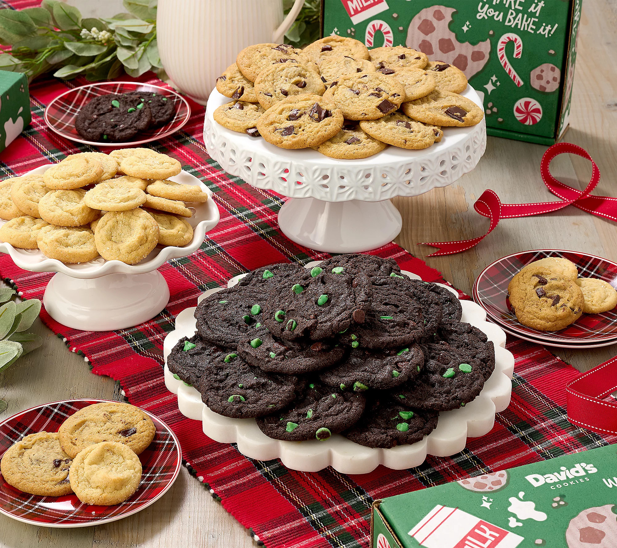 A-D SH 12/1 David's Cookies 174 Ct Cookie DoughAuto-Delivery | QVC
