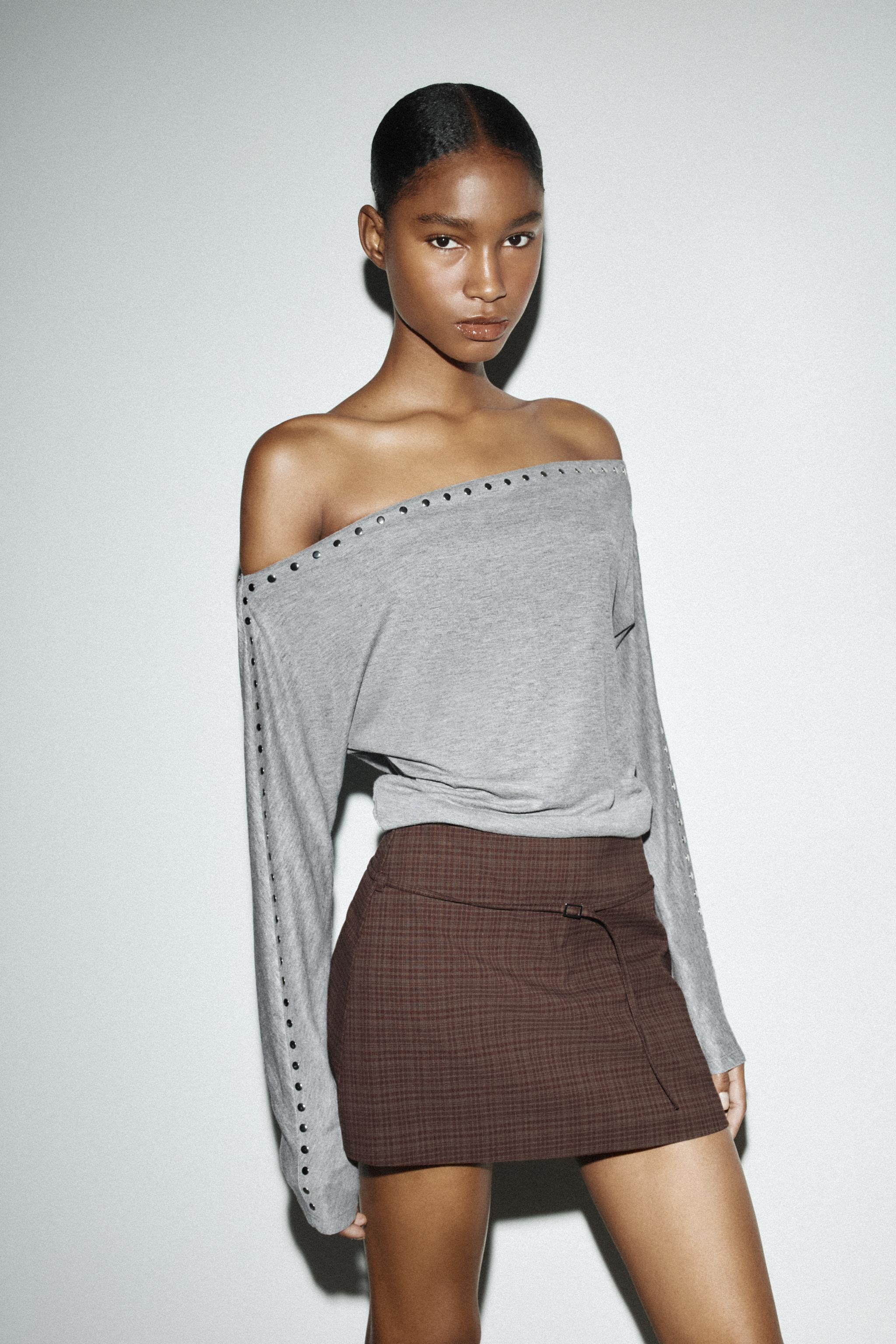SKORT WITH BELT | Zara UK