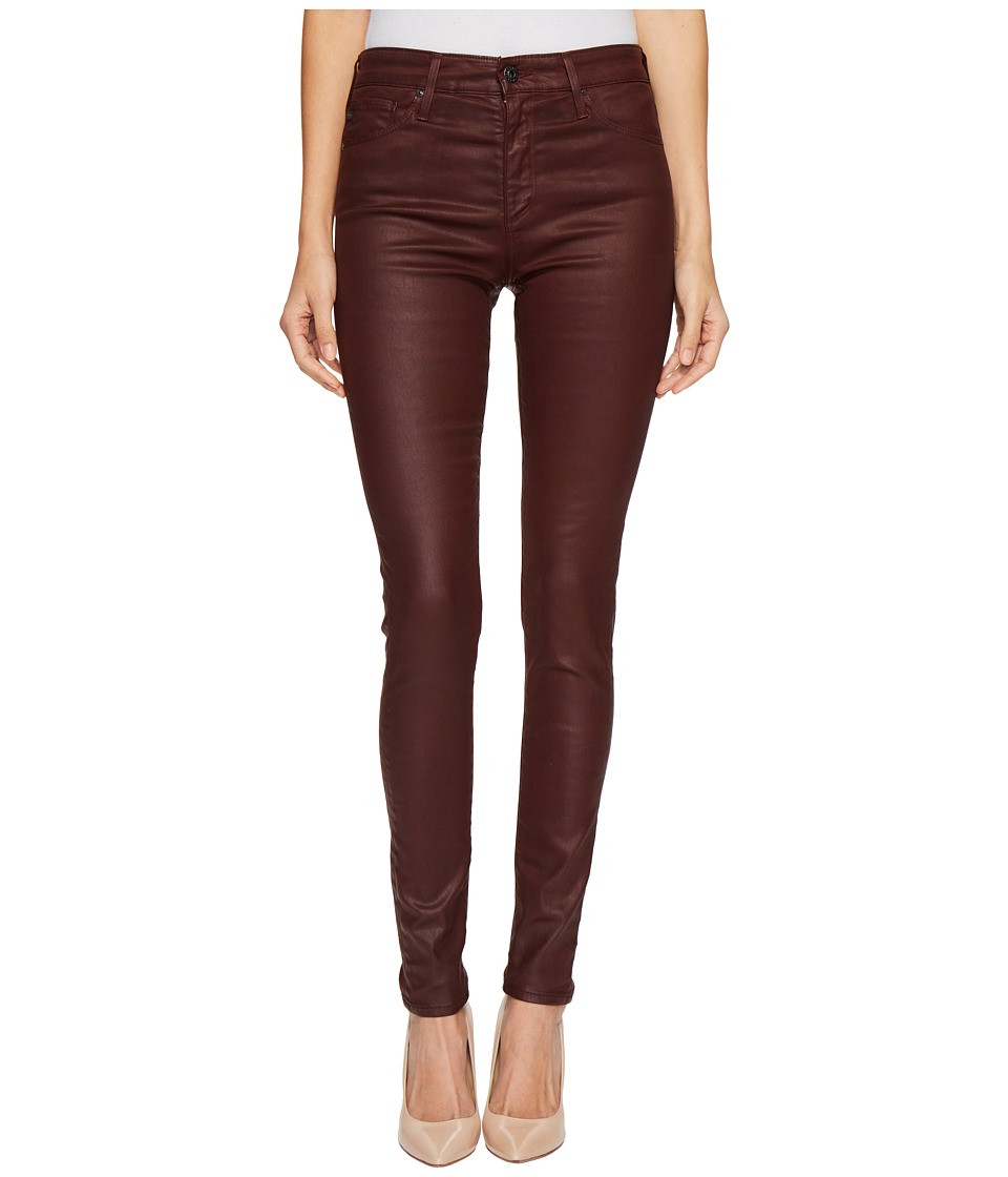 AG Adriano Goldschmied - Farrah Skinny in Leatherette Light Gingerbread (Leatherette lt Gingerbread) Women's Jeans | 6pm