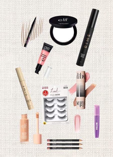 My makeup must haves! Affordable drugstore, and Amazon beauty must haves. Great stocking, stuffer ideas for teenagers and women and wife, makeup product options, lash serum, brow, serum lip, gloss lashes, setting powder, elf cosmetics, halo glow, concealer, or foundation.

#LTKHoliday #LTKGiftGuide #LTKbeauty
