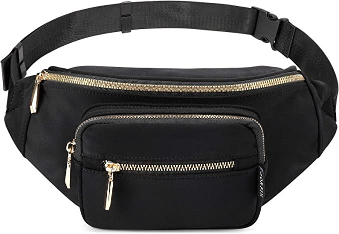 Amazon.com | ZORFIN Fanny Packs for Women Men Fashion waterproof Waist Bag for Travel Running Wal... | Amazon (US)