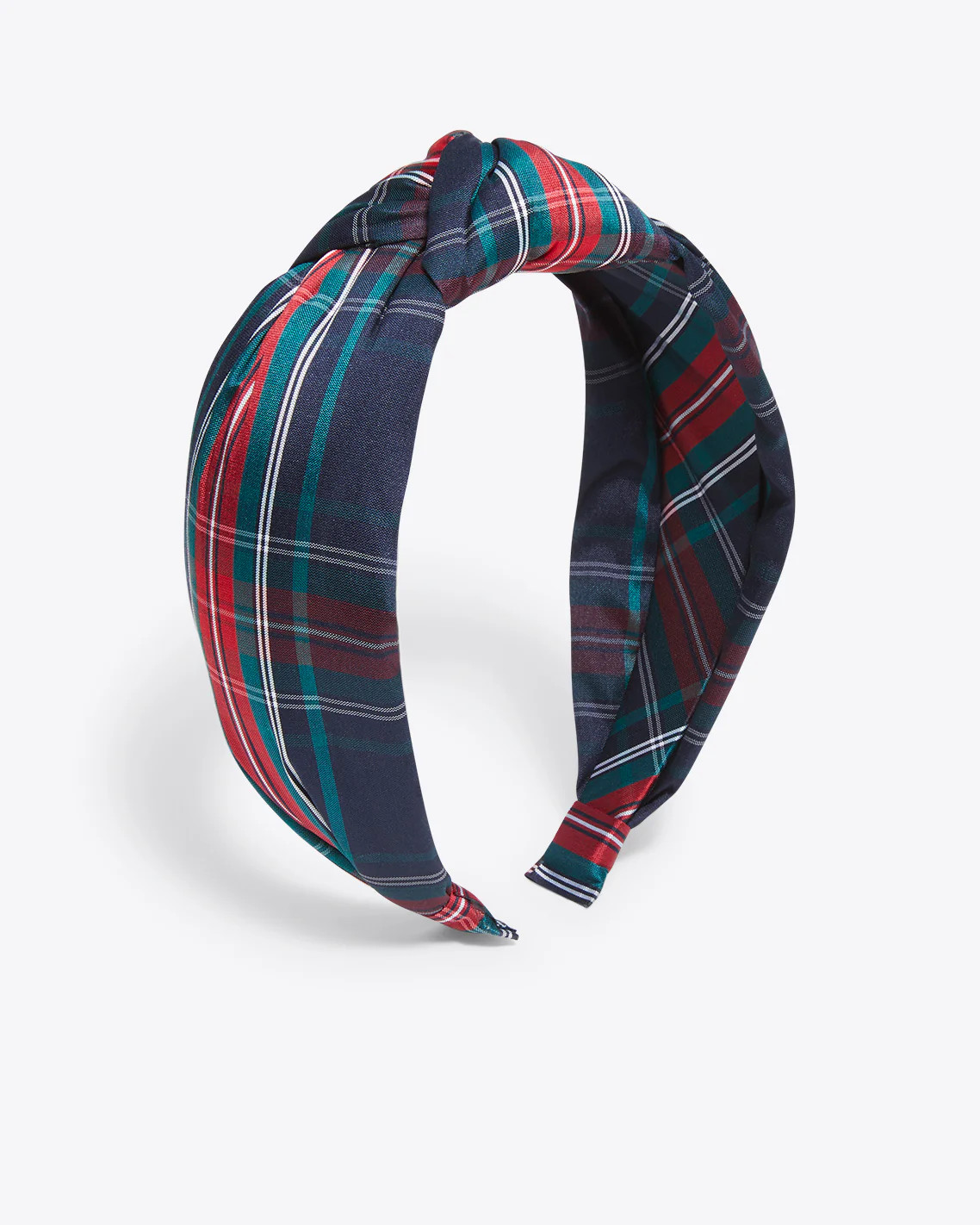 Plaid Knot Headband | Draper James (US)