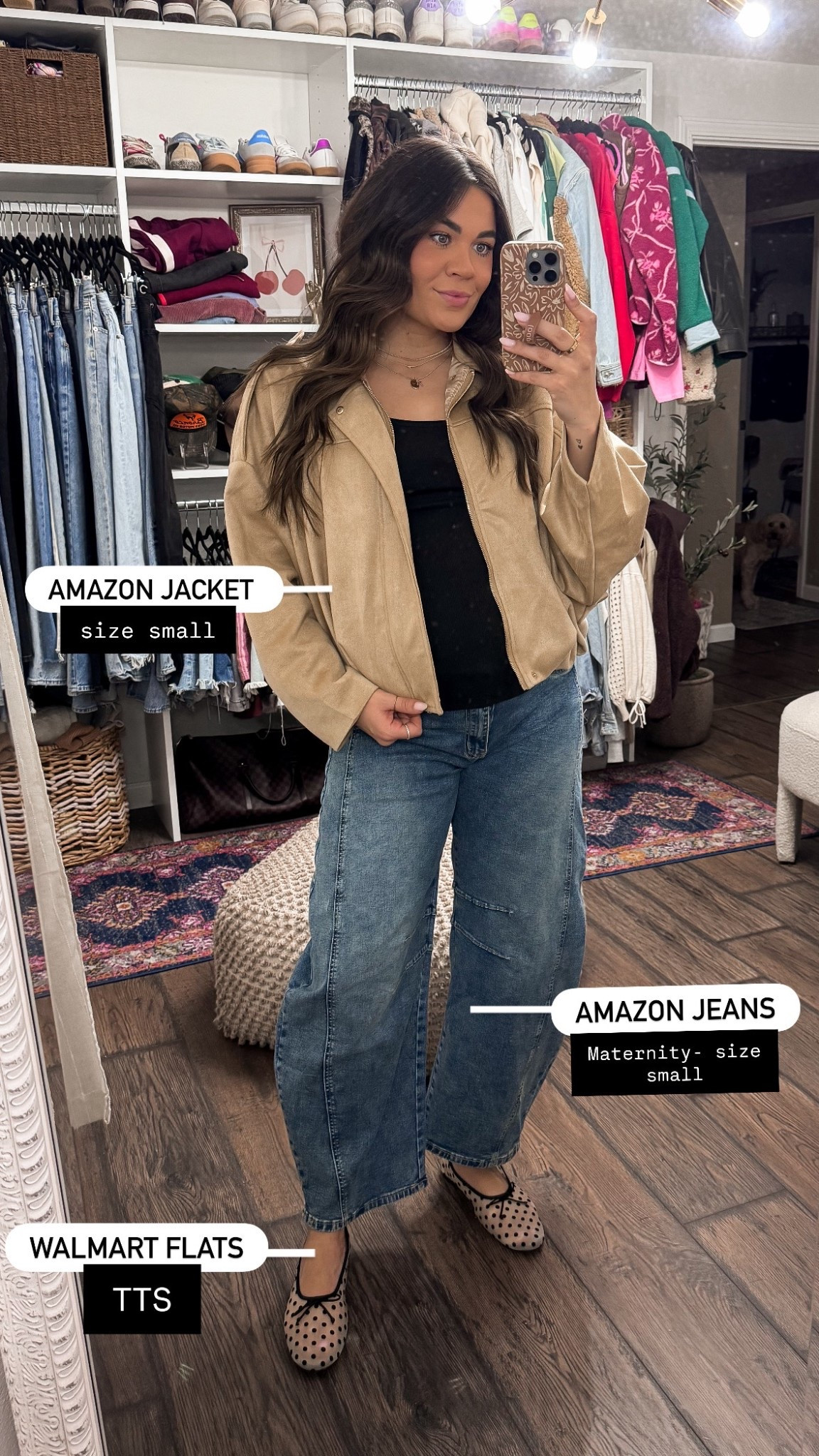 Last nights outfit ❤️

Amazon fashion, suede jacket, maternity jeans, mesh flats

#LTKBump #LTKootd #LTKSeasonal