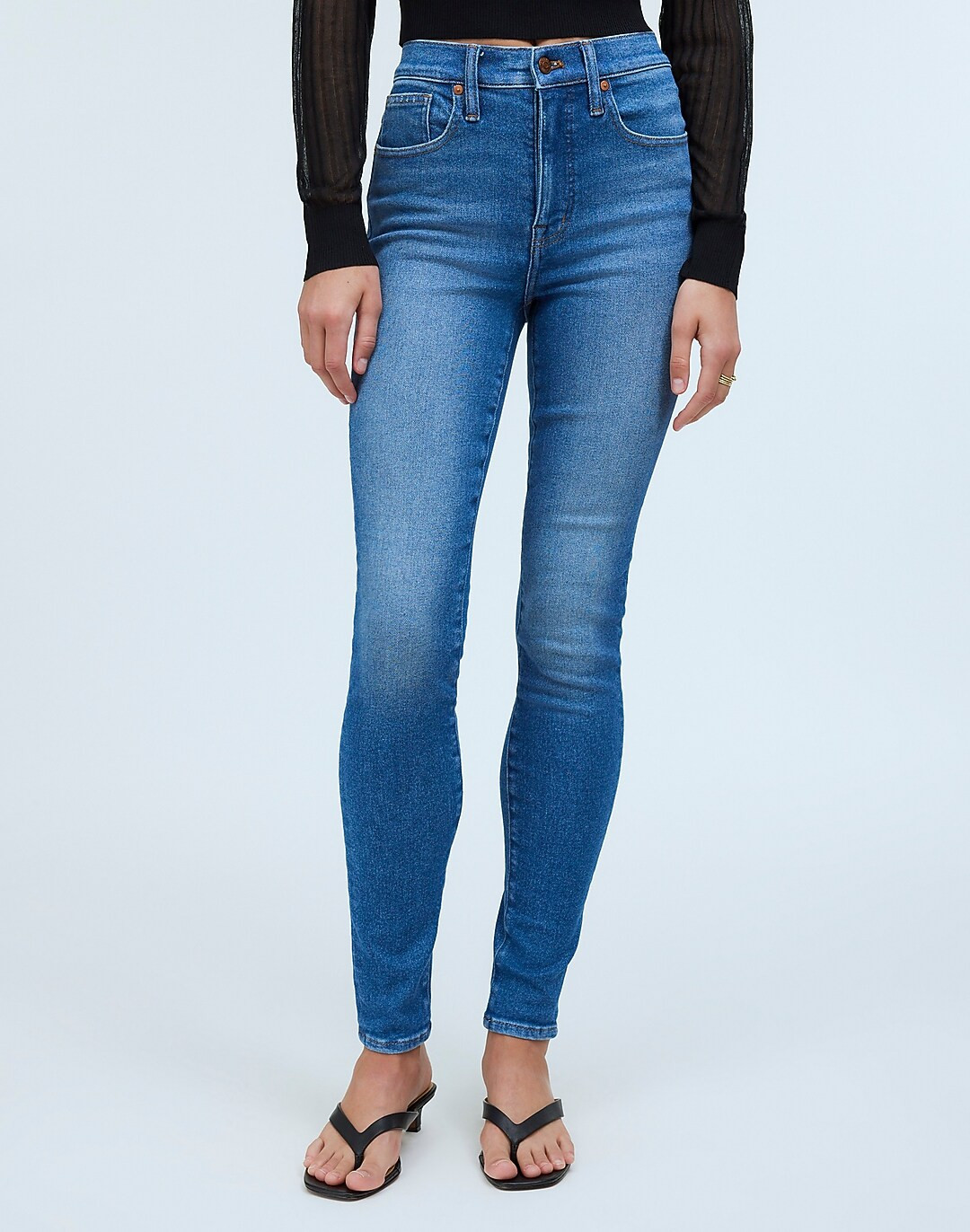 High-Rise Skinny Jeans in Gracey Wash | Madewell