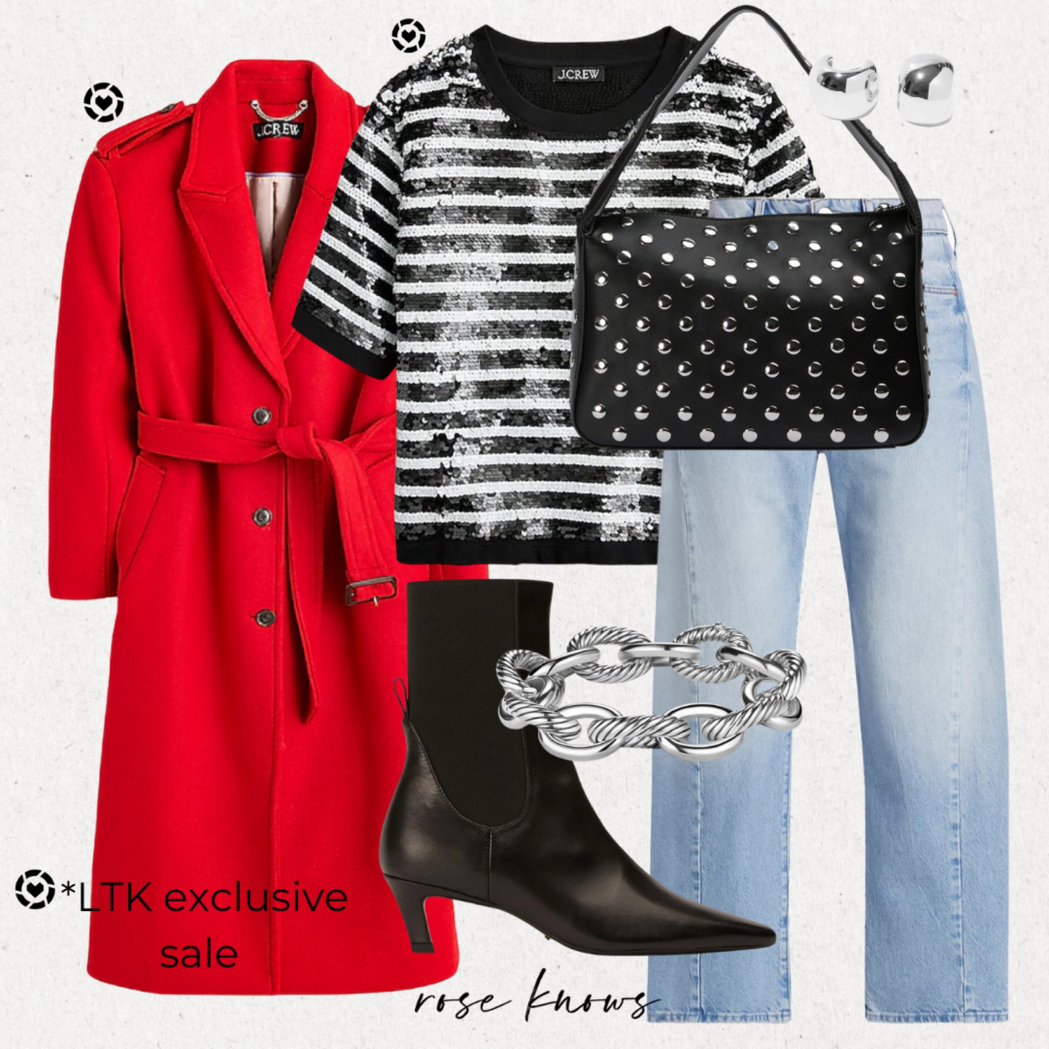 LTK exclusive extra discounts !! 
This bag is so similar to the over $2k khaite designer version ❤️

#LTKParties #LTKSaleAlert #LTKFallSale