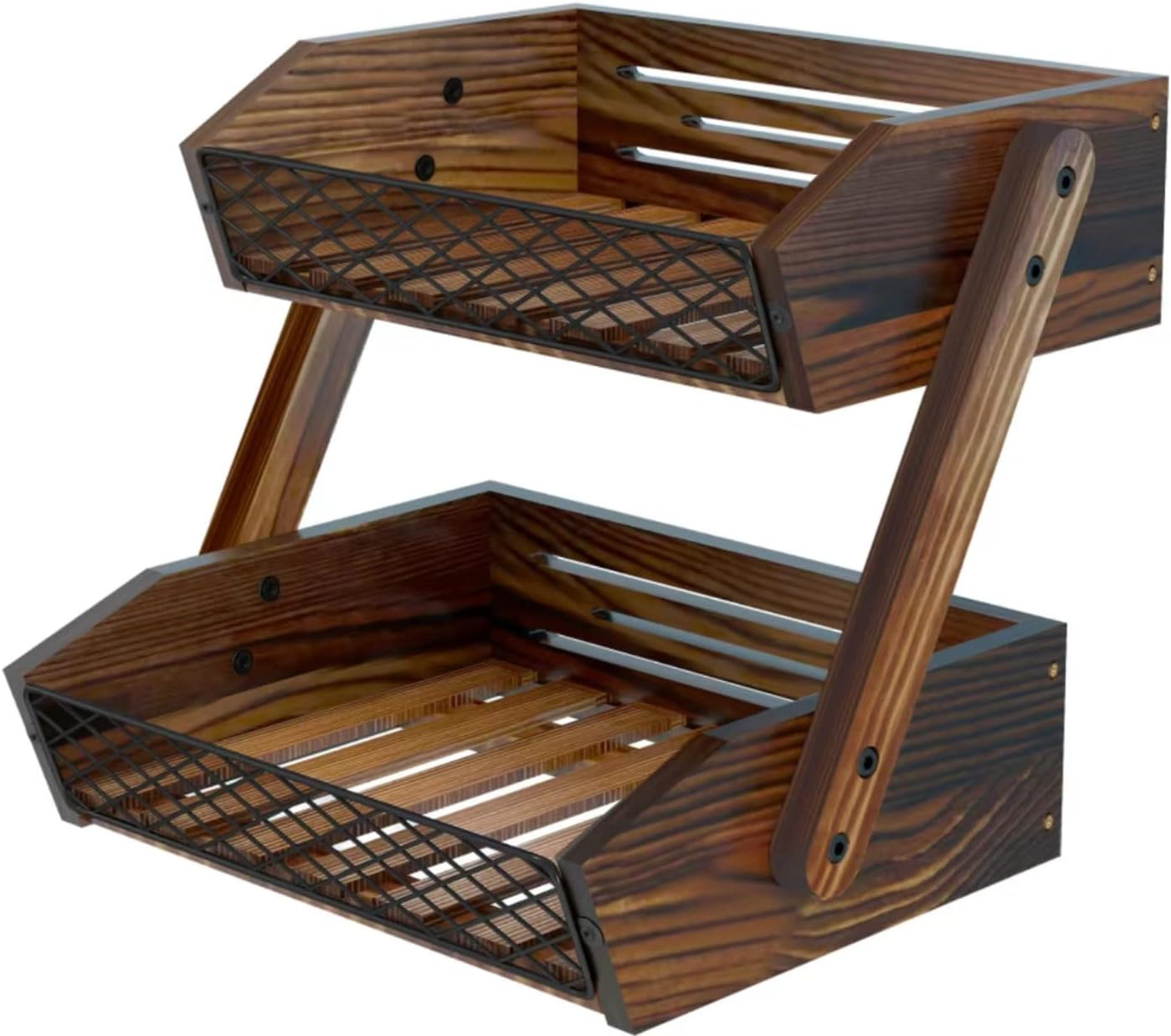 Dorhors Fruit Basket for Kitchen Counter Organizer,Fruit Bowl Stand Storage | Amazon (US)
