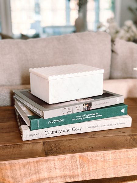 Marble box that’s perfect for storing remotes ! Linking similar finds and these coffee table books I love 

#LTKhome #LTKstyletip #LTKfindsunder50