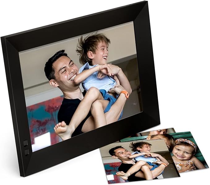 Nixplay 10.1 inch Smart Digital Photo Frame with WiFi (W10F) - Black - Includes 1 year of Nixplay... | Amazon (US)