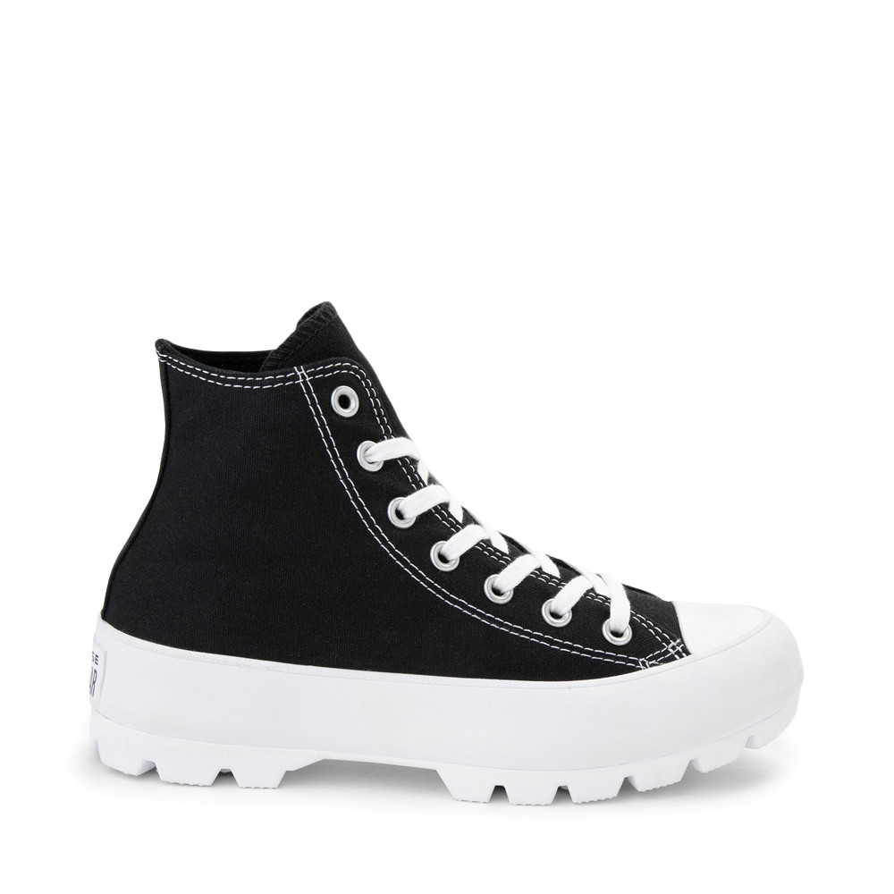 Womens Converse Chuck Taylor All Star Hi Lugged Sneaker - Black | Journeys