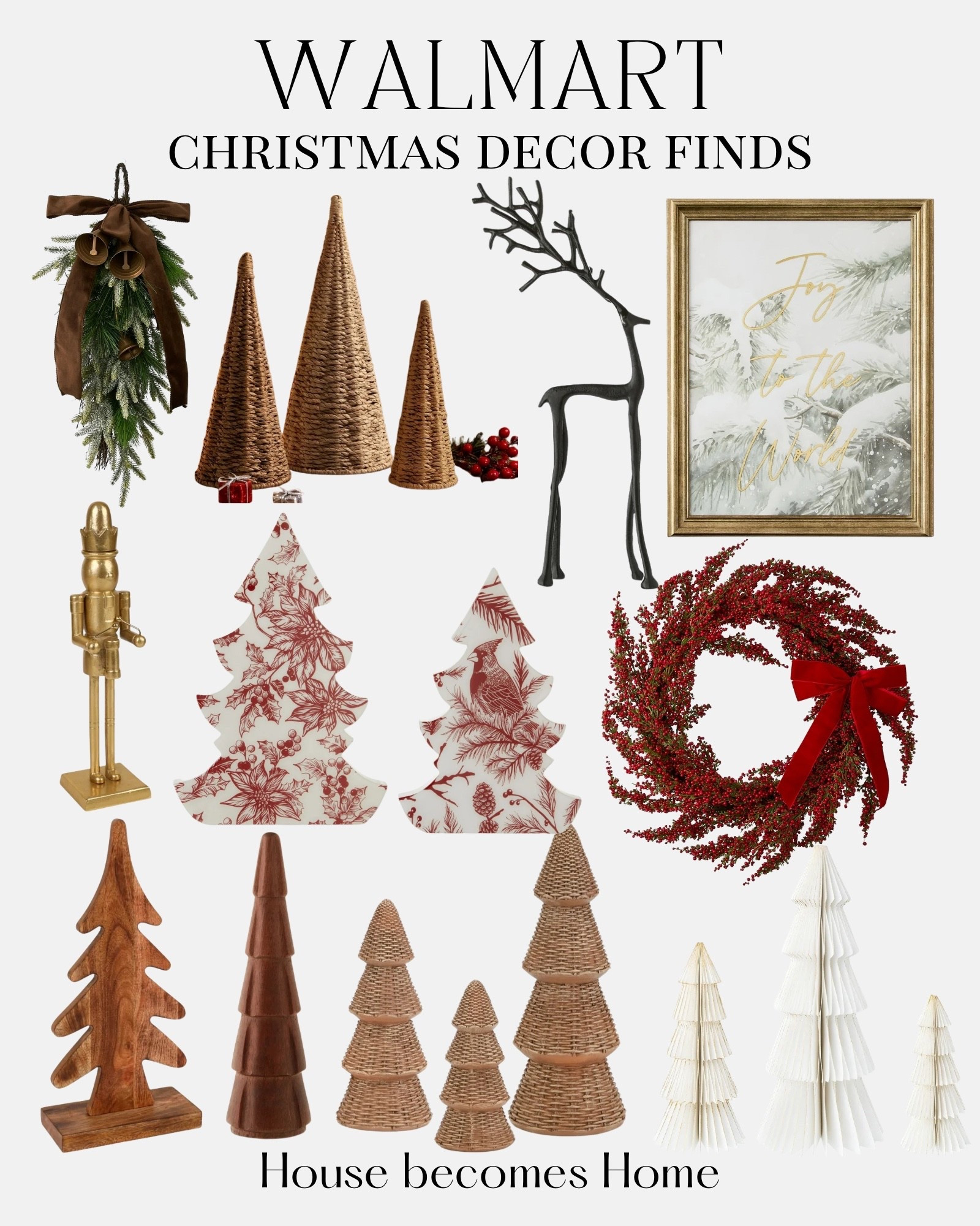 Walmart Christmas decor finds! 

#LTKHoliday #LTKSeasonal #LTKHome
