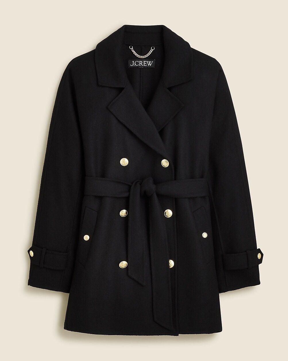 Trench coat in double-faced wool | J. Crew US