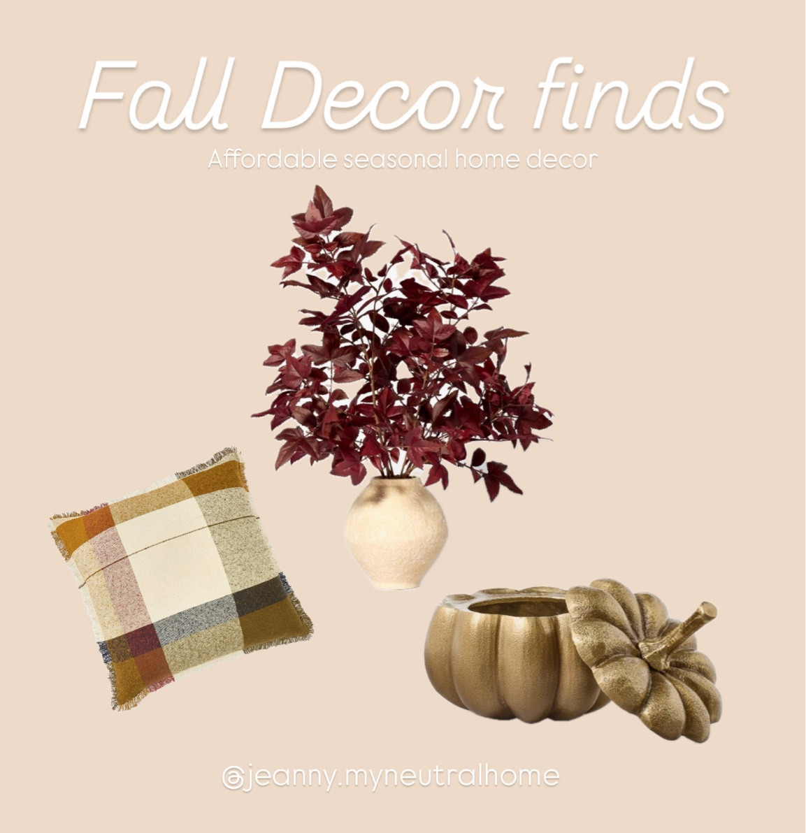 Affordable seasonal home decor!

New fall collection from Target! Studio McGee Collection and hearth and hand 

Neutral and modern fall decor 

Creating a cozy home for fall. 

#LTKSeasonal #LTKSaleAlert #LTKHome