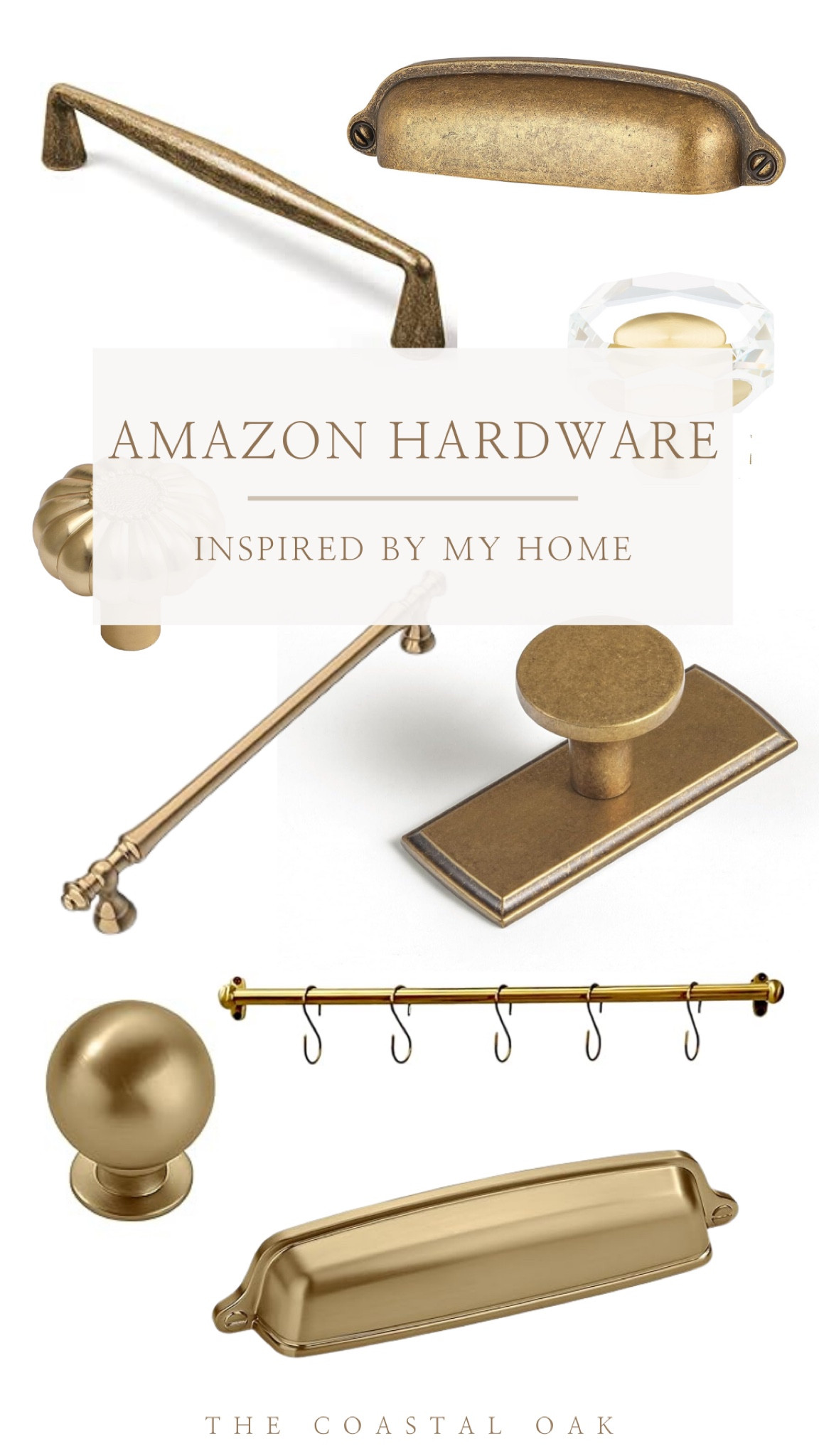 Amazon brass and gold hardware inspired by my home! Find them throughout my home! Rejuvenation looks for less! 

#LTKSummerSales #LTKSeasonal #LTKSaleAlert