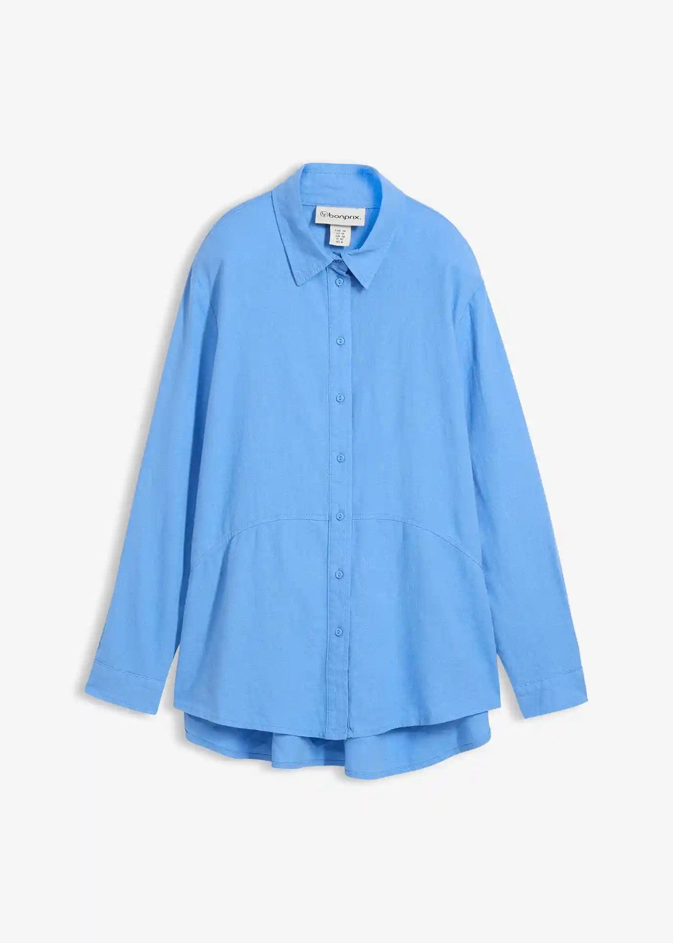 Chemisier oversize en lin mélangé | Bonprix FR