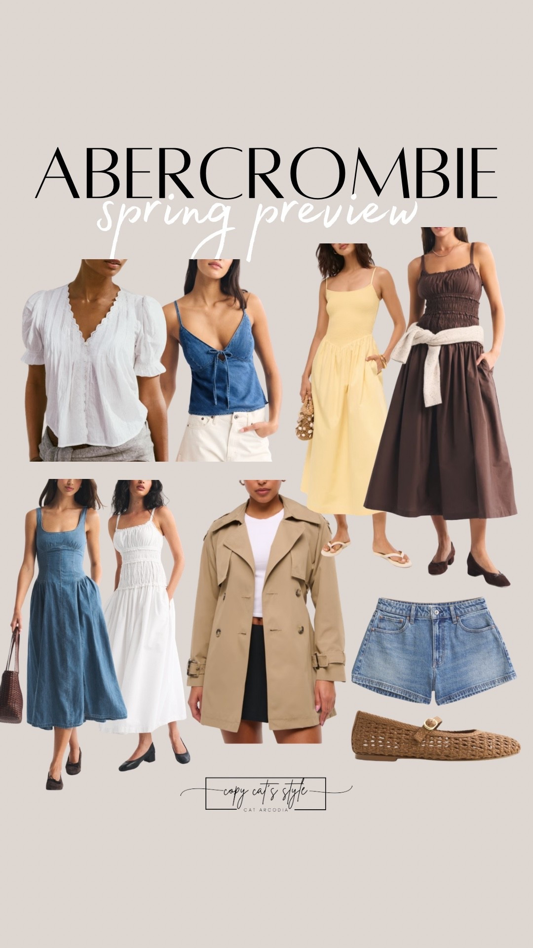 Abercrombie spring preview. Abercrombie spring dresses, tops, shoes, and more. 

#LTKSaleAlert #LTKMidsize #LTKSeasonal