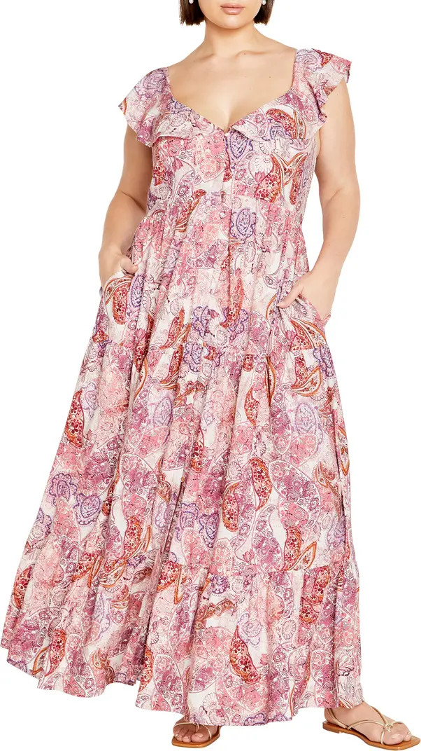 Blushing Beauty Midi Dress | Nordstrom