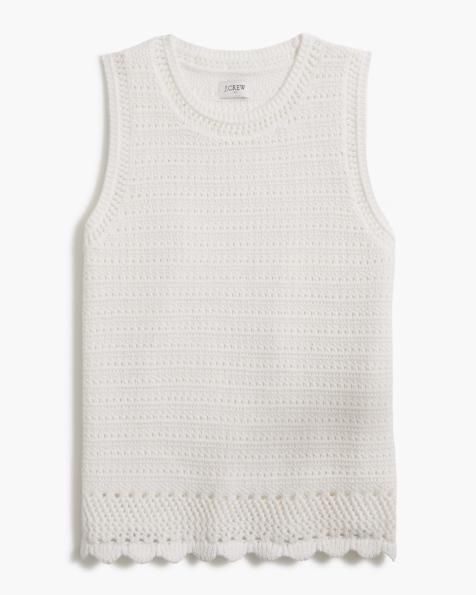 Crochet sweater-tank | J.Crew Factory
