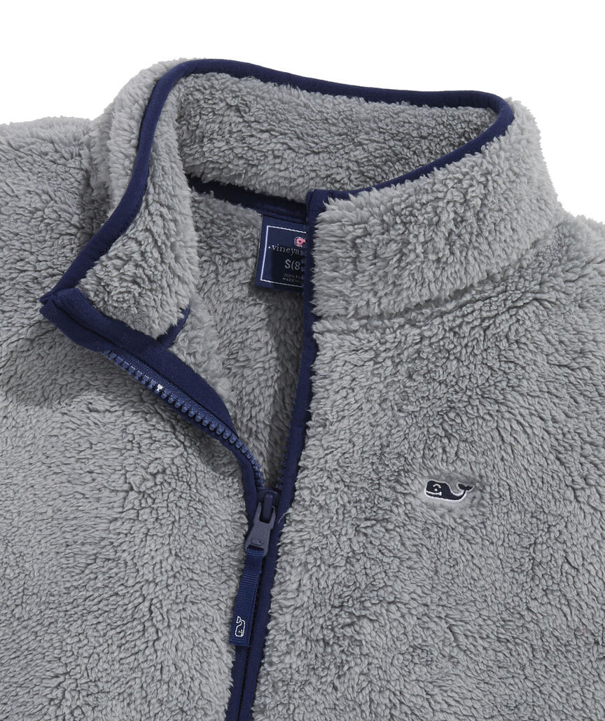OUTLET Boys' Sherpa Fleece Vest | vineyard vines