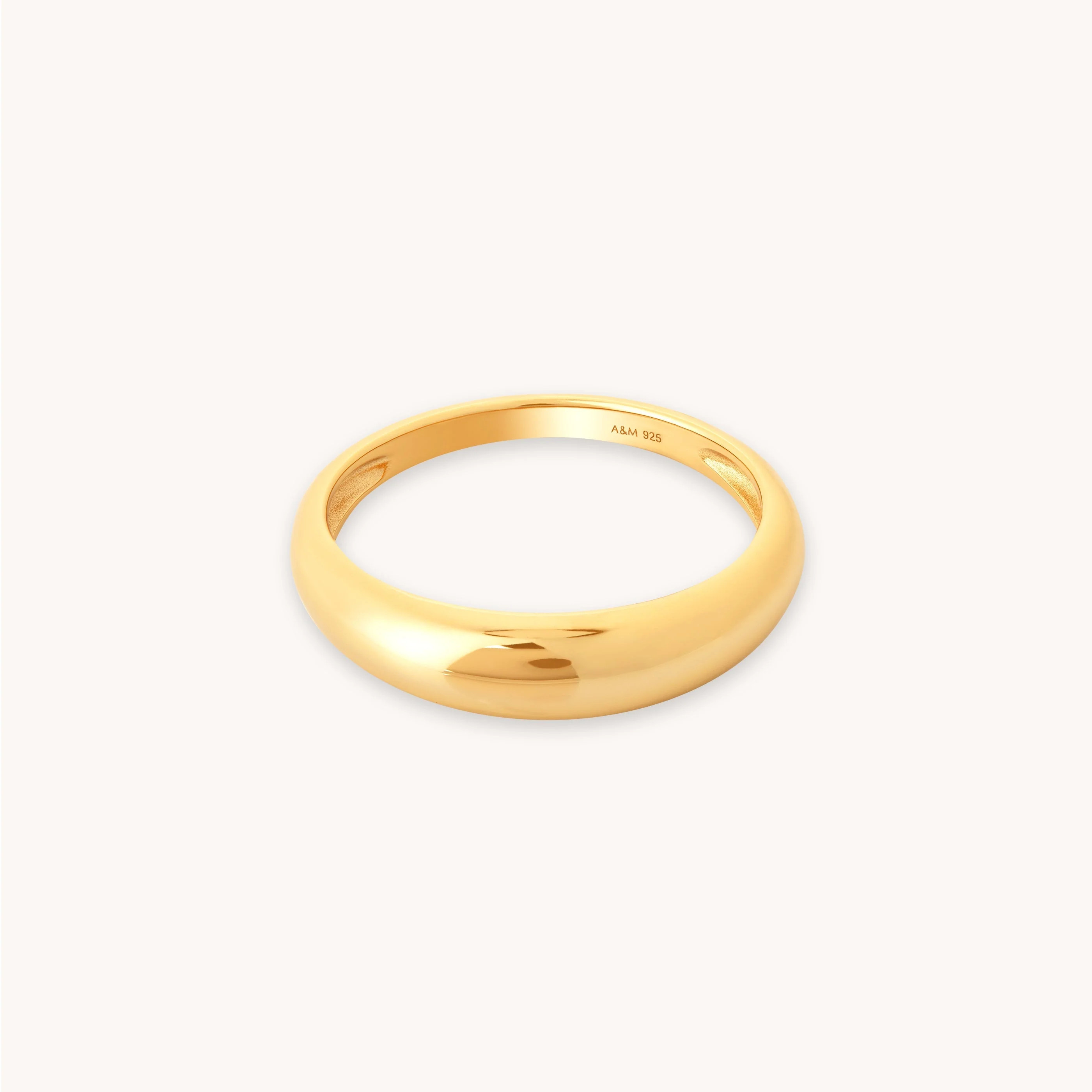 Essential Gold Dome Ring | Astrid & Miyu Rings | Astrid & Miyu US
