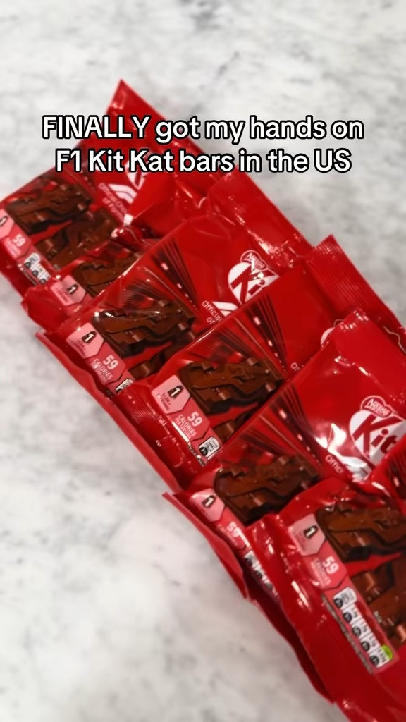 F1 Kit Kats are finally available in the US!! 



#LTKKids #LTKHome #LTKfoodie