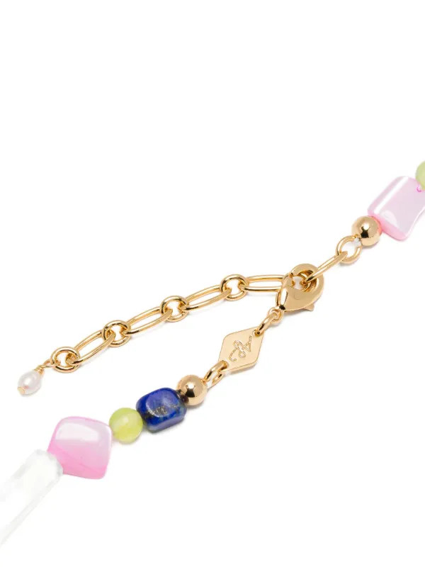 Anni Lu Happy Necklace | Blue | FARFETCH GR | Farfetch Global