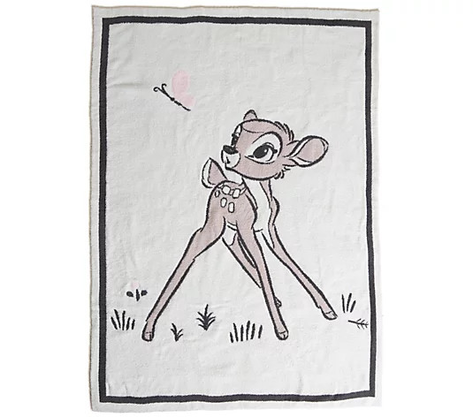 Barefoot Dreams CozyChic Disney Bambi Blanket | QVC