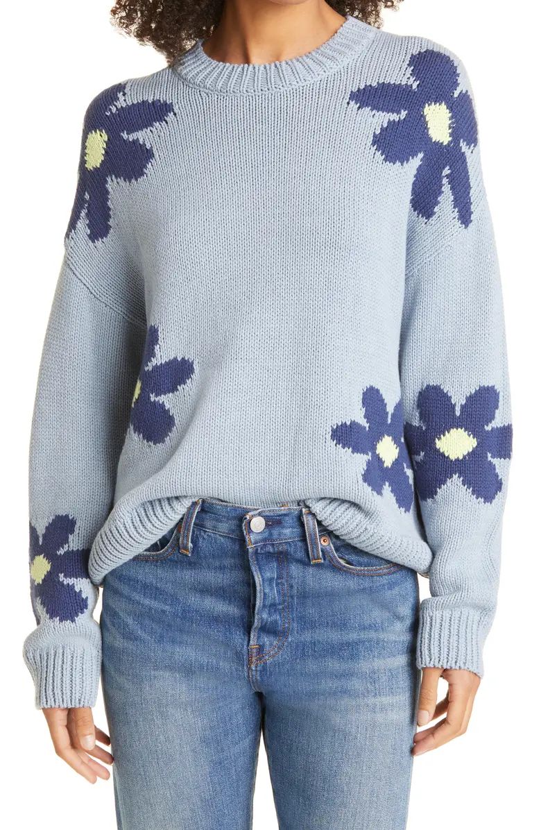 Zoey Intarsia Flower Sweater | Nordstrom | Nordstrom