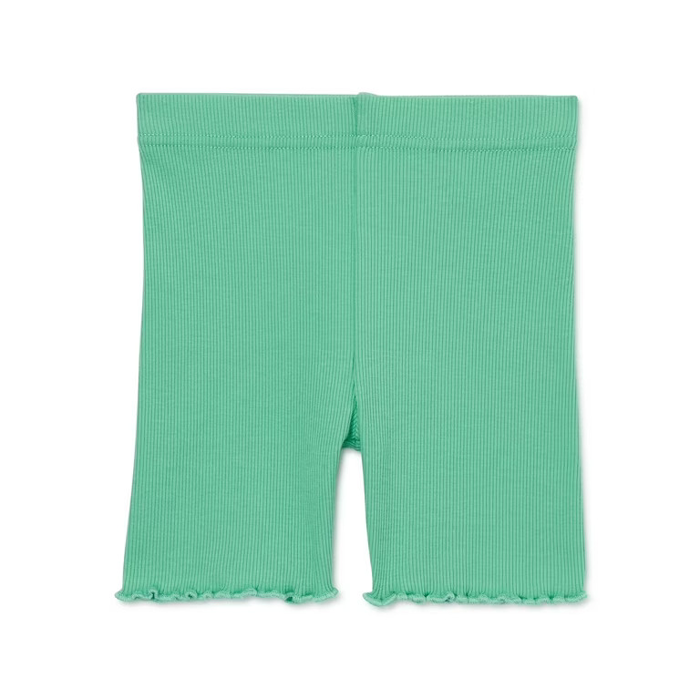 Garanimals Toddler Girl Solid Bike Short, Sizes 18M-5T | Walmart (US)