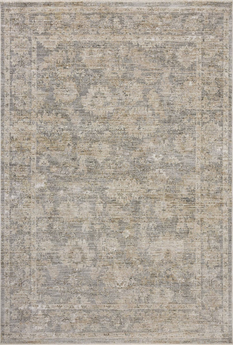 Tabitha TAI-04 Slate/Natural Area Rug | Rugs Direct