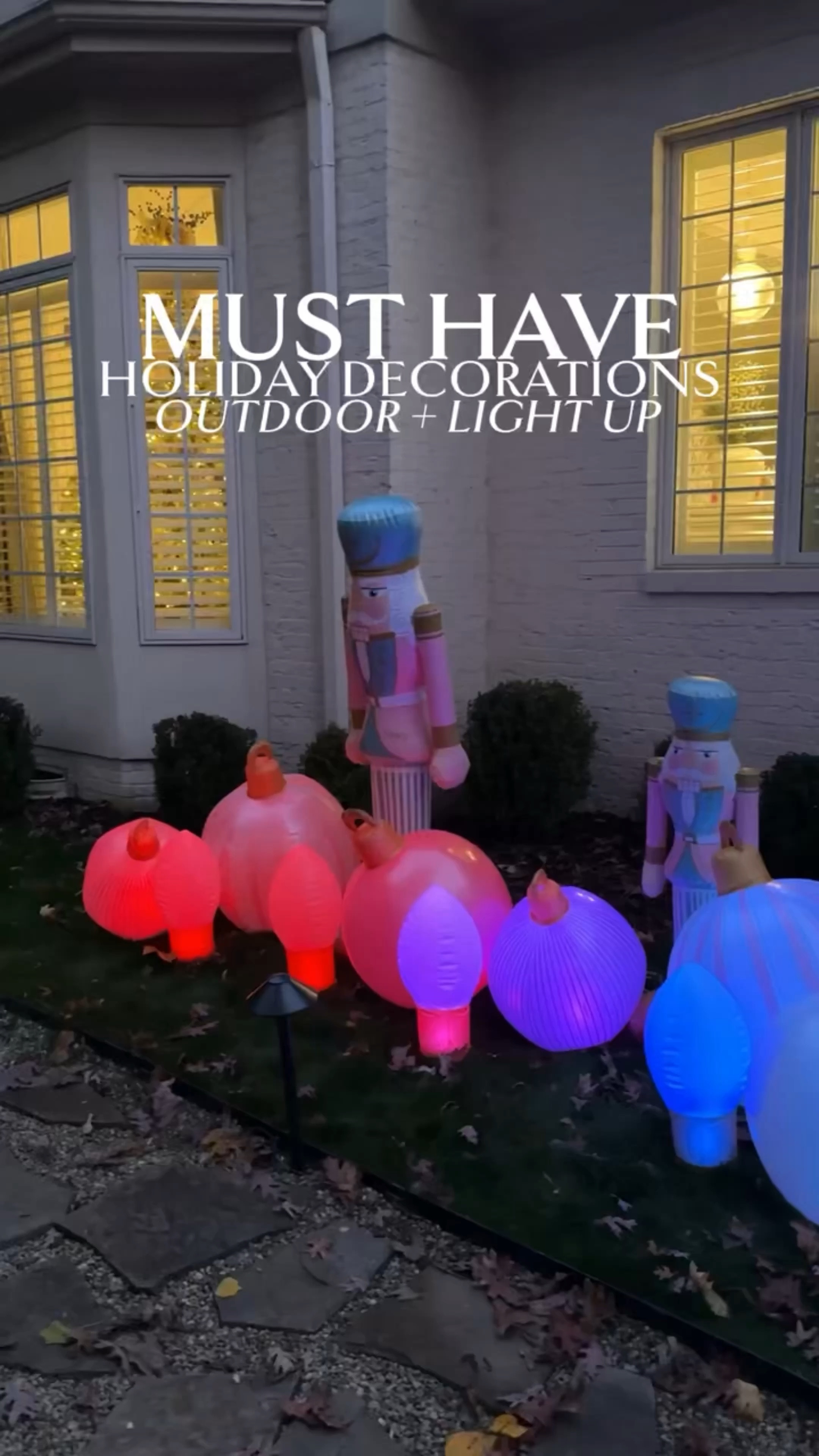 Had to share the cutest inflatable Christmas outdoor decor with y’all!!! SO stinking cute!!! 🎄💗 

#LTKHoliday #LTKSeasonal