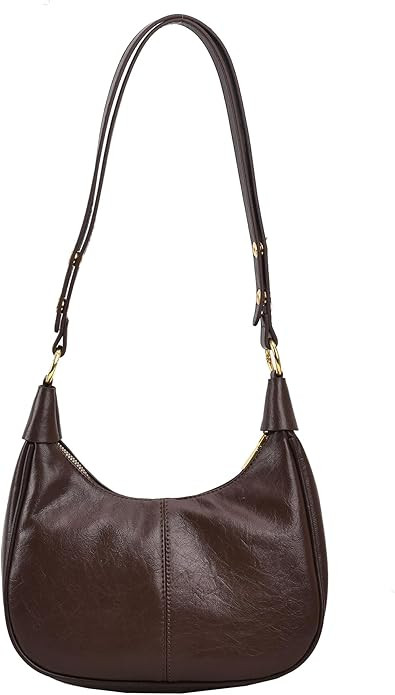 JYG Crescent Hobo Bags Shoulder Purse Crossbody Handbag for Women | Amazon (US)