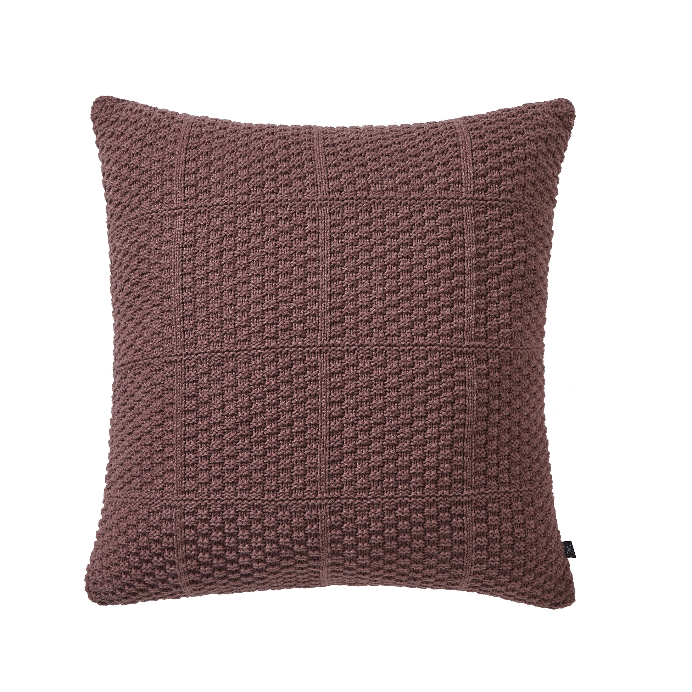 My Texas House 22" x 22" Kelsey Brown Acrylic Knit Decorative Pillow - Walmart.com | Walmart (US)