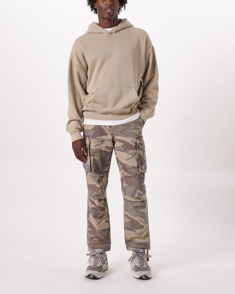 Men's Essential Popover Hoodie | Men's Clearance | Abercrombie.com | Abercrombie & Fitch (US)