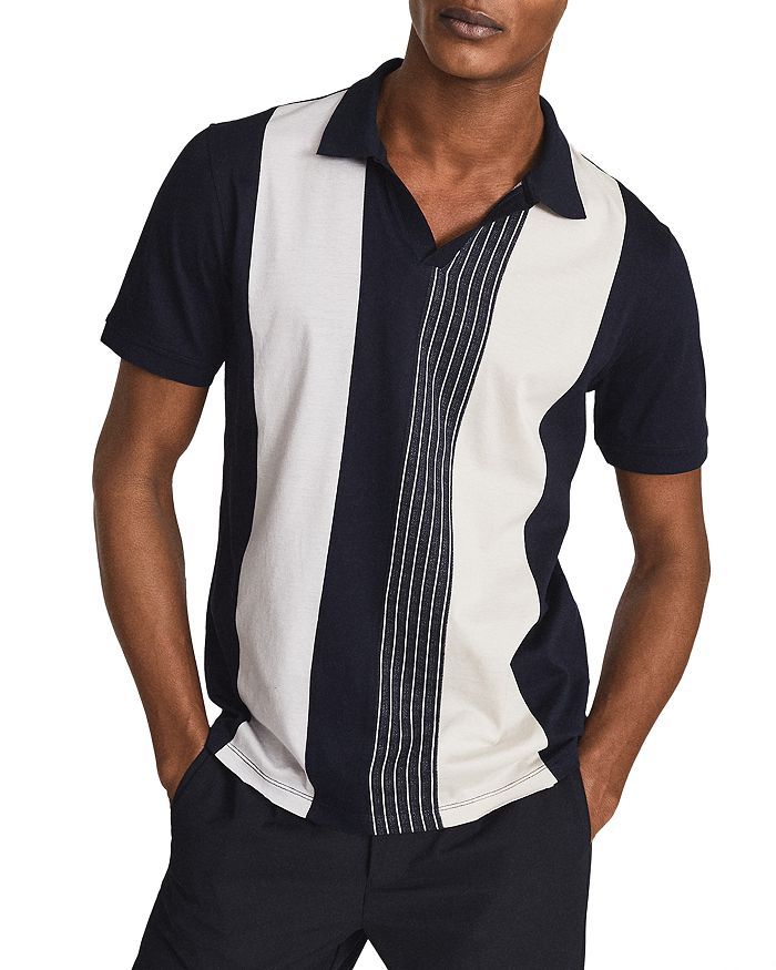 Cambridge Colorblocked Open Collar Polo Shirt | Bloomingdale's (US)