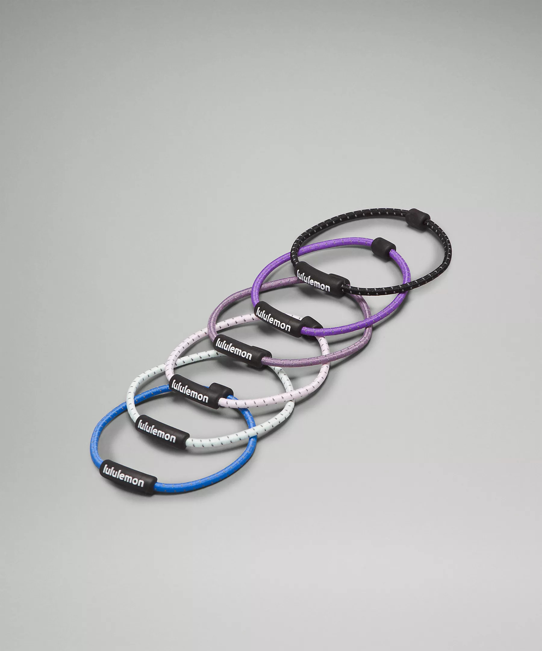 Wordmark Hair Ties *6 Pack | Women's Hair Accessories | lululemon | Lululemon (US)