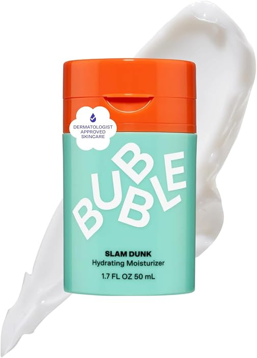 Bubble Skincare Slam Dunk Hydrating Face Moisturizer - Travel Size Lightweight Face Lotion with V... | Amazon (US)