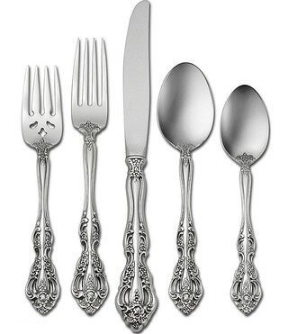 Michelangelo Traditional 20-Piece Stainless Steel Flatware Set | Dillard's