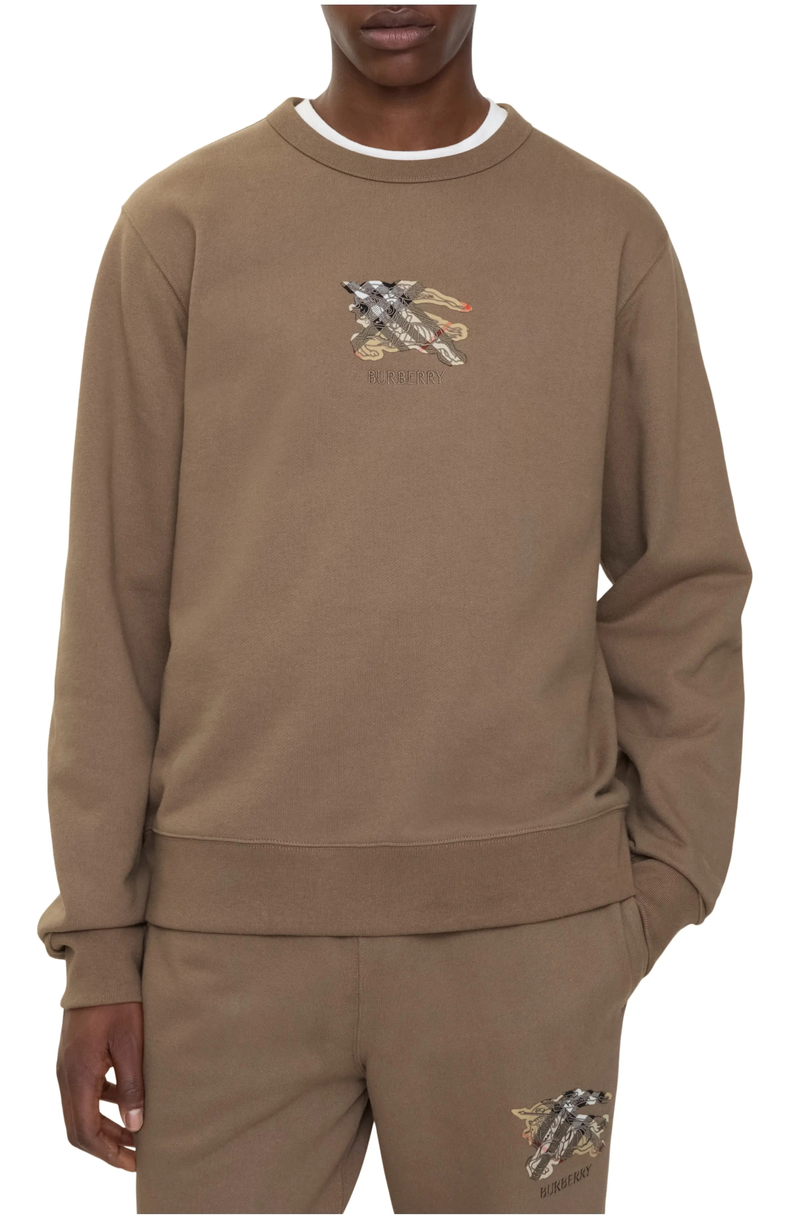 Knight Check Cotton Sweatshirt (Men) | Nordstrom | Nordstrom