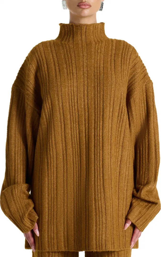 Oversize Funnel Neck Sweater | Nordstrom