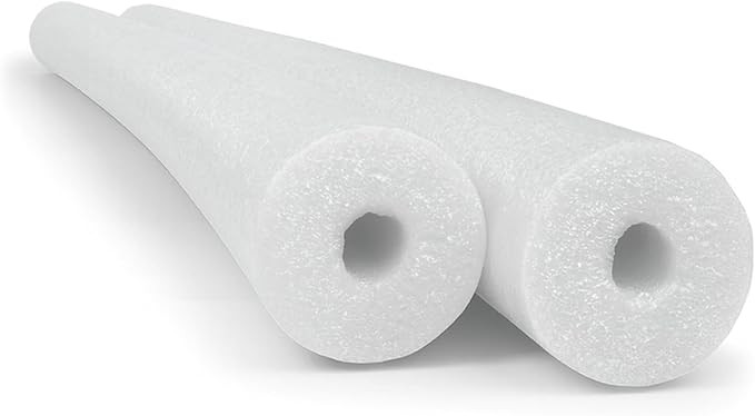 2 Pack Oodles Jumbo 55 Inch x 3.5 Inch Jumbo Swimming Pool Noodle Foam Multi-Purpose Black | Amazon (US)