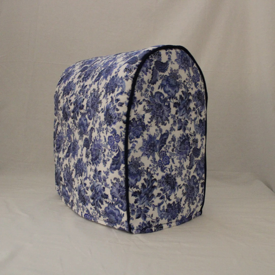 Blue Floral Kitchenaid Cover - Etsy | Etsy (US)